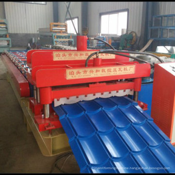 Full Auto Trapezoidal Profile and Corrugated Tile Roll Forming Machine for Roofing Sheet